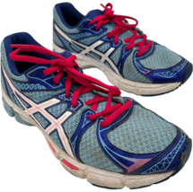 Asics Gel-Exalt 2 Women&#39;s Athletic Running Shoes T4B6N Blue White Pink S... - $21.72