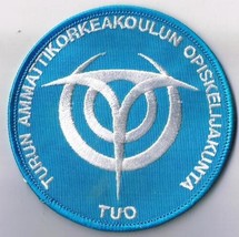 Turku Turun Ammattikorkeakoulun Opiskelijakunta Iron On Sew On Patch 3 1... - £3.88 GBP