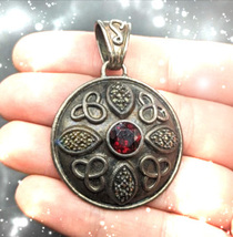 HAUNTED NECKLACE BLOODFIRE TALISMAN ANCESTRAL OATH HIGHEST LIGHT MAGICK  image 2
