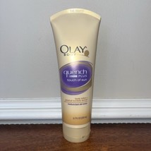 READ Olay Quench Plus Touch Sun Body Lotion Gradual Sunless Tanner Medium/dark - £22.38 GBP