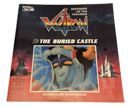 Voltron Defender of the Universe Adventure Storybook The Buried Castle - £3.93 GBP