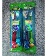 Firefly Light-Up Timer Toothbrush With Suction Cup, Soft 2-Count Each Ag... - £10.36 GBP