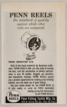 1962 Print Ad Penn Senator 9/0 Fishing Reels Fishing Tackle Philadelphia,PA - £7.03 GBP