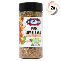 2x Shakers Kingsford Badia Pink Himalayan Grilling Salt Seasoning | 5.75oz - £14.00 GBP