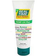Real Time Pain Relief Hemp Oil Plus, 4 Ounce Tube - £27.52 GBP