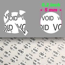 1008 SMALL ultra destructible warranty security sticker label seal VOID - $34.50