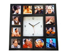 George Costanza Greatest Moments Seinfeld Clock Shrinkage, Whale, Hat, P... - $32.63