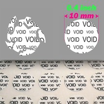320 SMALL ultra destructible warranty security sticker label seal VOID - $23.90