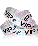 500 Pack VIP Plastic Wristbands Party Wristbands for Events VIP Custom W... - £47.03 GBP