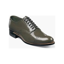 00012, Stacy Adams Leather Shoes Madison Lace Up Cap Toe All colors image 7