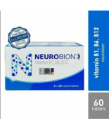 5 x 60&#39;S NEUROBION Vitamin B Complex B1 B6 B12 for nerve DHL EXPRESS - £70.94 GBP