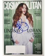 Lindsay Lohan Signed Autographed Complete "Cosmopolitan" Magazine - $41.99