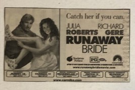Runaway Bride Vintage Movie Print Ad Richard Gere Julia Roberts  TPA10 - £4.63 GBP
