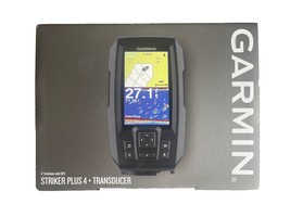 Garmin STRIKER Plus 4 Fishfinder with Dual Beam Transducer 010-01870-00 - £114.33 GBP