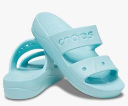 Crocs Womens Baya Platform Sandals Ocean Blue !!(Size 10) - $29.69
