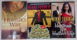 Hustler&#39;s Wife 1-3 Paperback Turner Forever a Hustler&#39;s Wife, Heartbreak of  Hus - £31.00 GBP
