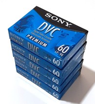 SONY Mini DVC 60 Premium Digital Video Cassette Tape Lot of 5 - £22.67 GBP
