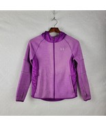 Under Armour Cold Gear Youth Girls Storm Swacket Size L Purple Zip Up Th... - £25.68 GBP