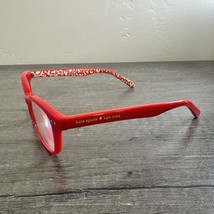 Kate Spade  Eyeglasses Rebecca2 SSC Red Square Full Rim FRAMES ONLY 49-1... - $21.58