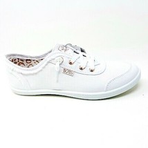 Skechers Bobs B Cute White Womens Slip On Memory Foam Comfort Shoes - £35.93 GBP