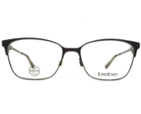 bebe Eyeglasses Frames BB5155 200 TOPAZ Brown Square Swarovski Crystal 5... - $60.66