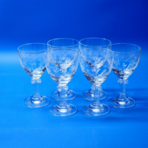 Mikasa Parthenon Crystal Wine Glass Goblet - Set Of 6 - Rare Etched Pattern - £43.94 GBP