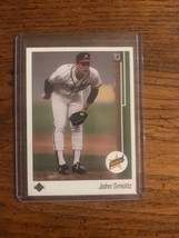 John Smoltz Rookie 1989 Upper Deck Baseball Card (1023) - £3.93 GBP