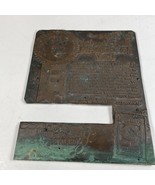 Vintage Superior Feeds Advertising Printing Block Piece - $1,030.60 MXN