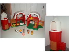 LOT Little People Fisher Price Farm Barn Animals &amp; Sounds People + More - £42.66 GBP