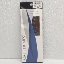 Catherines Pantyhose Day Sheer Hosiery Ribbed Panty Coffee Brown Plus Si... - $125.88 MXN