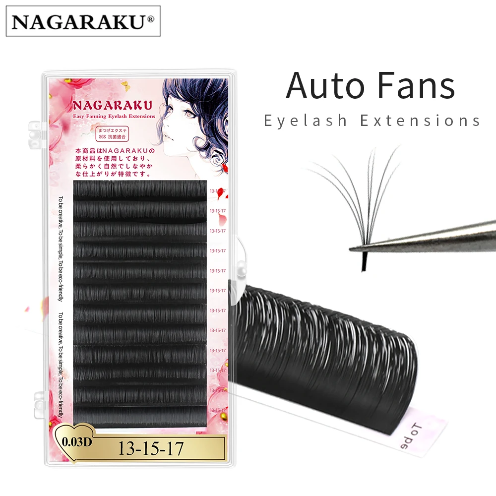 Yelash extension bloom auto fans eyelash easy fanning lashes auto fan magnetic camellia thumb200