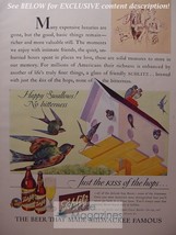 Rare 1943 Esquire Advertisement Ad Schlitz Beer! Wwii Era - £3.45 GBP