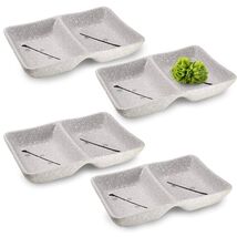 Happy Sales HSSD-DBWB4 Dual Sauce Bowls Set of 4 White & Blue Cherry Blo... - $260.94 MXN Happy Sales HSSD-DBWB4 Dual Sauce Bowls Set of 4 White & Blue Cherry Blo... - $260.94 MXN