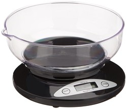 Digital Multifunction Kitchen And Food Scale With Bow, 11-Pound, Black,,... - £24.74 GBP