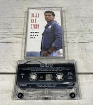 Billy Ray Cyrus Some Gave All Cassette Tape 1992 Rock Folk Country Rare - £2.13 GBP