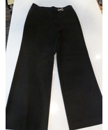 R.Q.T Women&#39;s Black Stretch Dress Slacks Pants Straight Leg Size 12 w 34... - $21.56 CAD