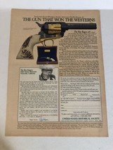 1990s Roy Rogers Gun That Won The Westerns vintage Print Ad Advertisement pa20 - £5.40 GBP