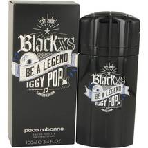 Paco Rabanne Black Xs Be A Legend Iggy Pop Cologne 3.4 Oz Eau De Toilette Spray - $199.98