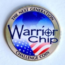 Warrior Chip Next Generation Military &amp; Law Enforcement Challenge Coin 1.7” - £15.64 GBP