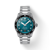 Tissot Seastar 1000 Powermatic 80 40MM Turquoise Dial Watch T120.807.11.091.00 - £473.39 GBP