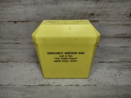 VTG Gregoires Westside Bar Salt Pepper Shaker Polish Palace Great Falls Montana - £10.70 GBP
