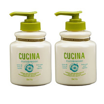 Cucina Lime Zest &amp; Cypress Regenerating Moisturizing Hand Cream 5 Oz - 2 Pack - £26.13 GBP