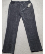 Hi-Tec Golf Pants Mens Size 34 Black Corduroy Performance Dark Wash Stra... - $34.35