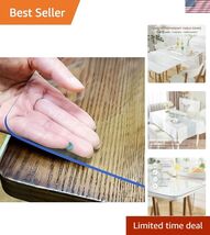 1.5mm Thick 36 x 60 Inch Clear Table Cover Protector, Clear Table Protec... - $49.89