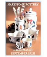 Hartstone Pottery Factory Outlet Zanesville OH Ad Postcard - €5,11 EUR