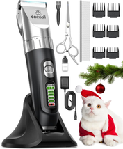 Oneisall Cat Hair Trimmer,Quiet Cat Clippers for Matted Hair,Cordless Cat Groomi - £47.01 GBP