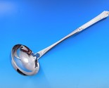 Damask Rose by Oneida Sterling Silver Soup Ladle 11&quot; HHWS  Custom Made - £63.05 GBP