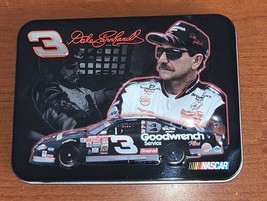 Nascar Dale Earnhardt #3 Embossed Metal Tin &amp; 2 decks of playing cards - £10.77 GBP