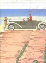 The Lincoln Le Baron Convertible Magazine Ad 1930's - $17.82