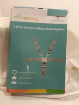 Minnebaby 5 Point Harness Safety Straps System NIB - $14.85